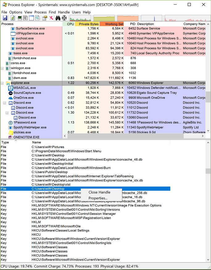 Process Explorer